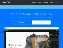 Tablet Screenshot of froont.com